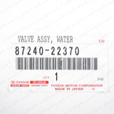 Genuine Toyota Mark2 Chaser Cresta JZX100 Heater Water Valve Assy 87240-22370