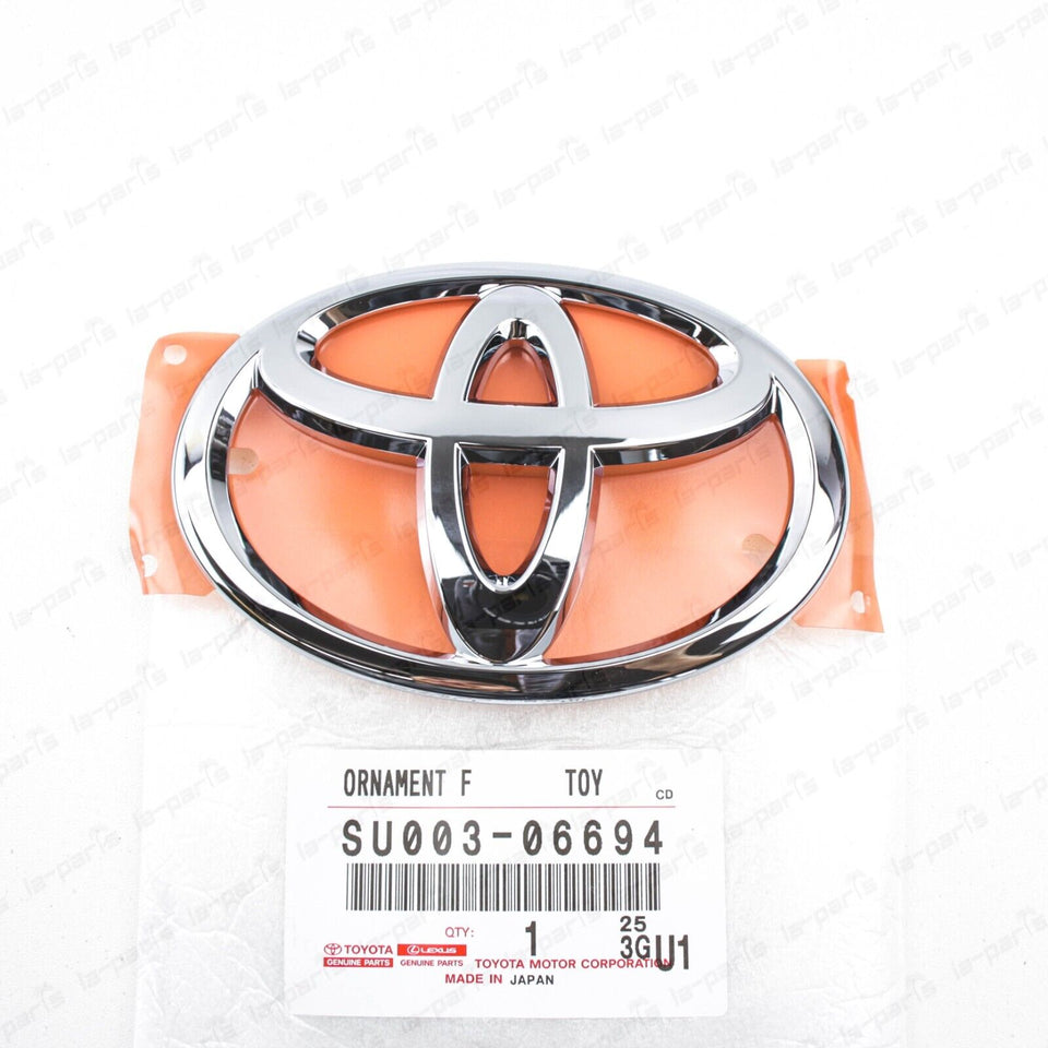 Genuine Toyota 17-20 86 Chrome Front Bumper Radiator Grille Emblem SU003-06694