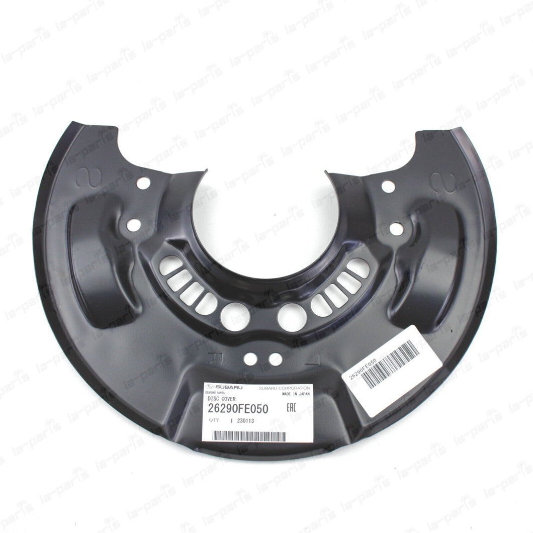 Genuine Subaru 03-08 Forester Impreza Front Disc Brake Dust Shield 26290FE050