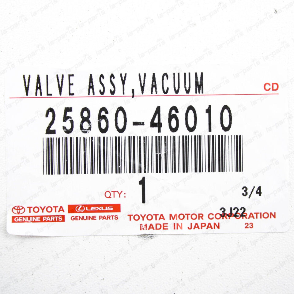 New Genuine OEM Toyota 4Runner Sequoia GS300 IS300 Vacuum Switching Valve 25860-46010