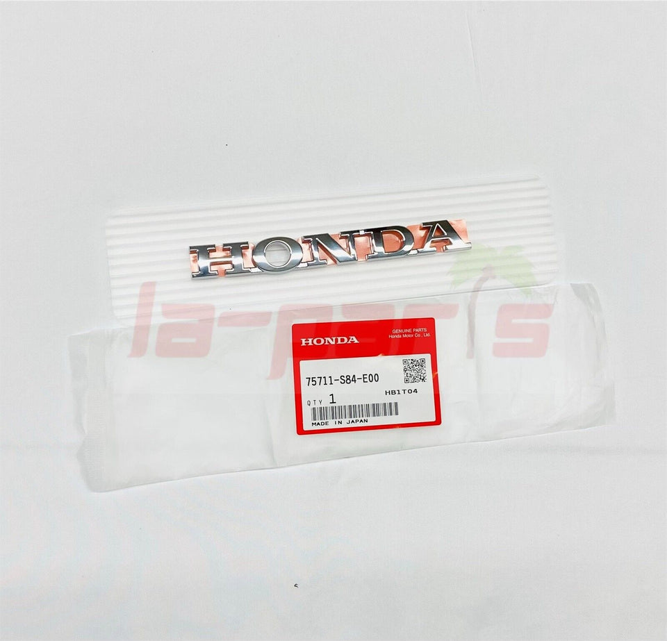 Oem Genuine Honda Acura Integra Type R Dc2 Db8 Rear Emblem Jdm 75711-S84-E00