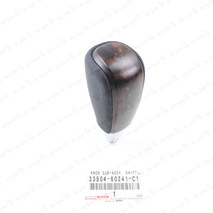 New Genuine Toyota 08-16 Land Cruiser Shift Lever Knob Assy 33504-60241-C1