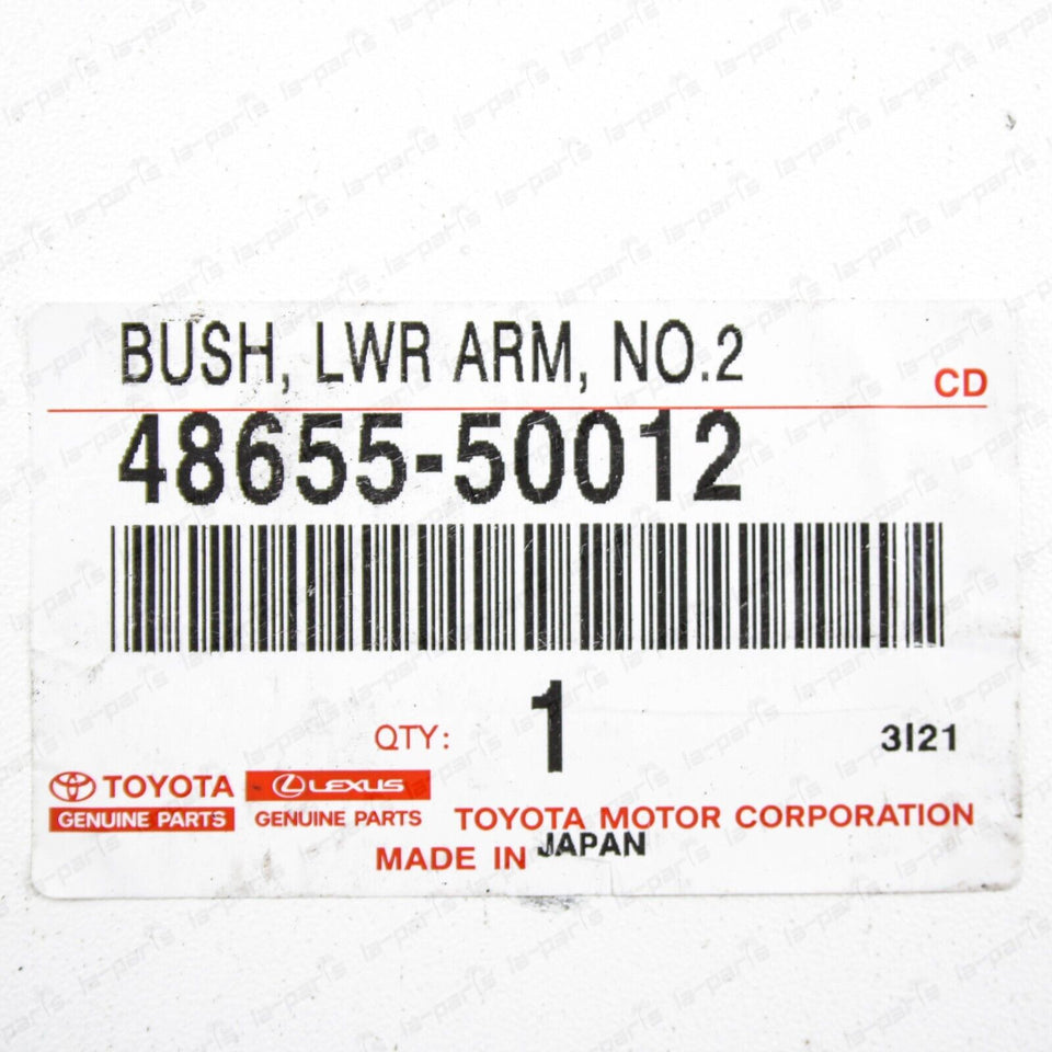 Genuine Lexus 01-06 LS430 Front Lower Suspension Arm Bushing 48655-50012 Pair