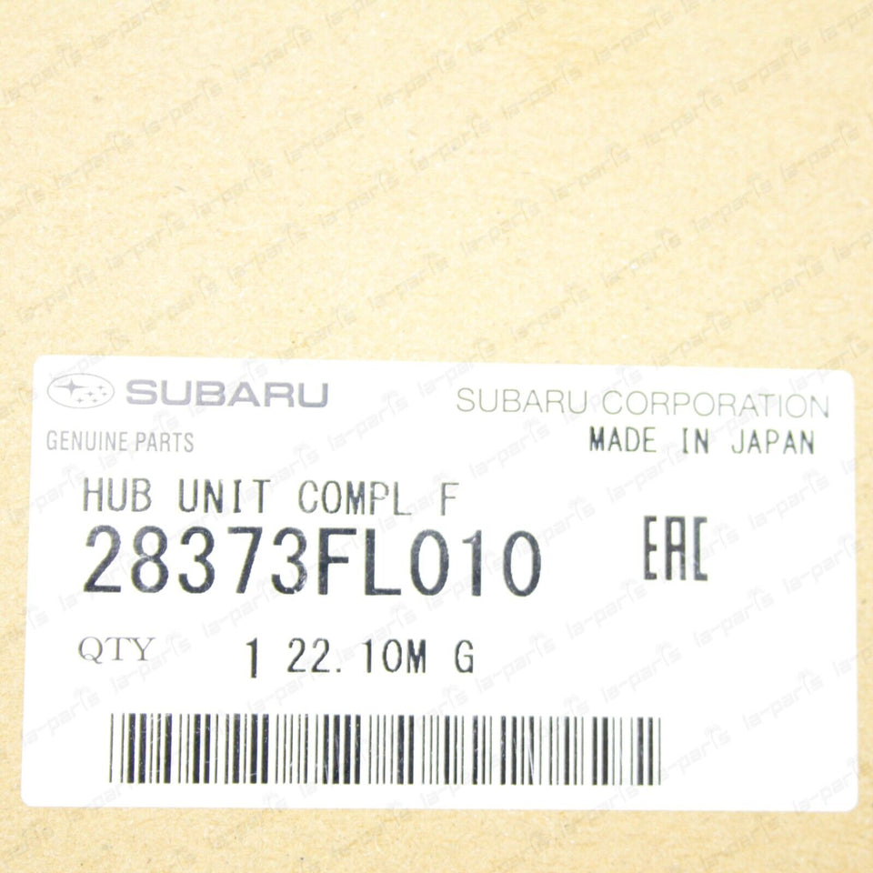 New Genuine Subaru Impreza WRX Forester XV Crosstrek Front Axle Hub Bearing Assy