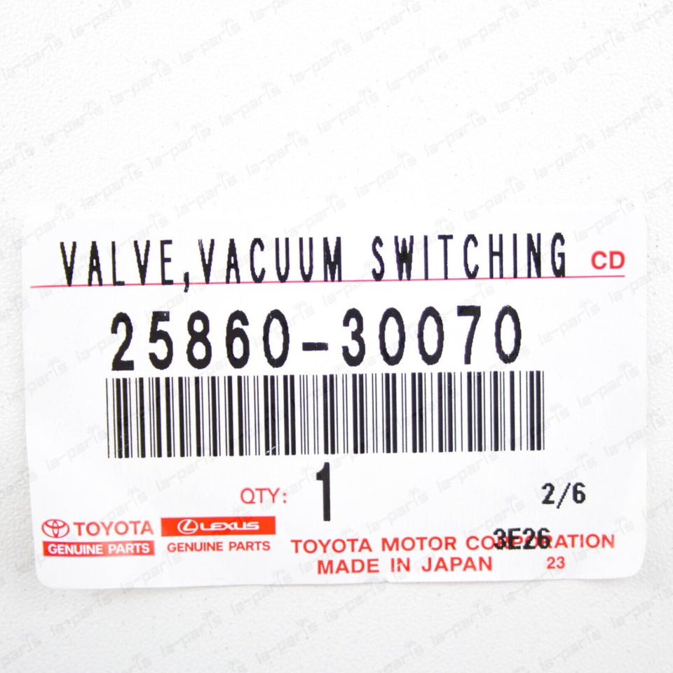 New Genuine Toyota Vacuum Switching Valve 1GDFTV 1KDFTV 1NDTV 2AZFXE 25860-30070