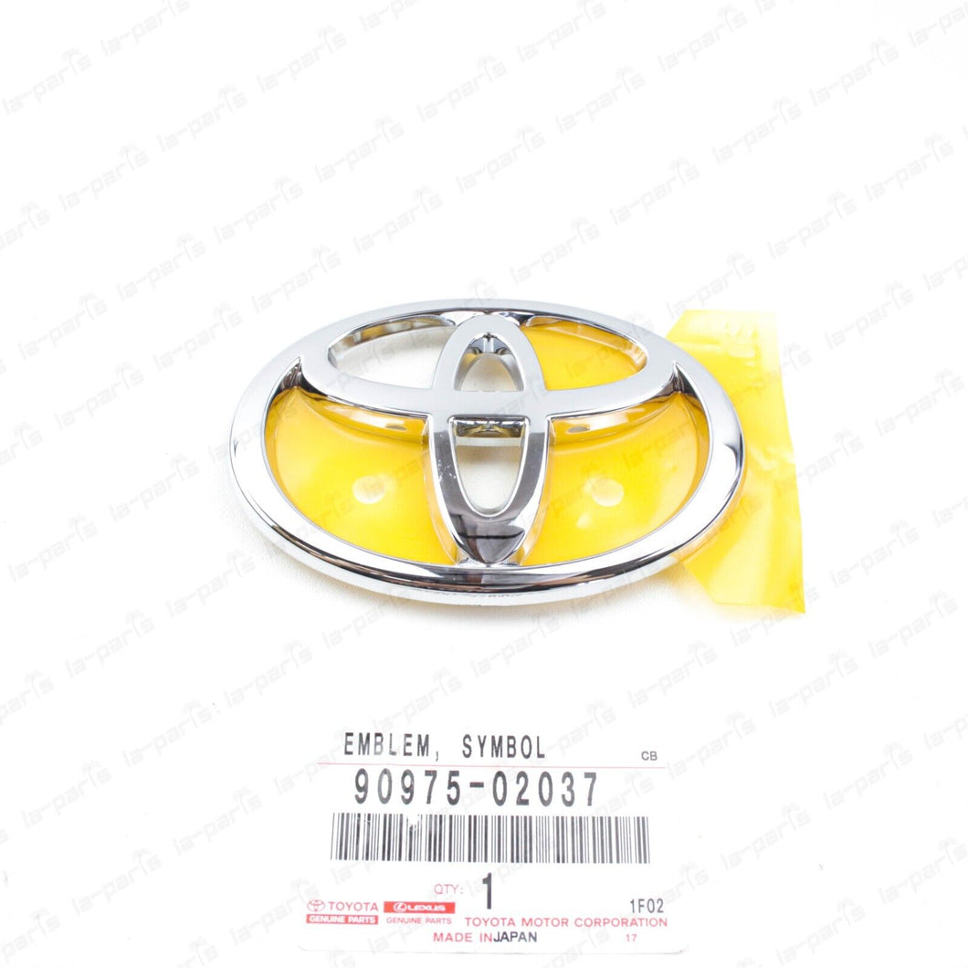 New Genuine OEM Toyota 02-06 Camry 03-08 Corolla Rear Trunk Emblem 90975-02037