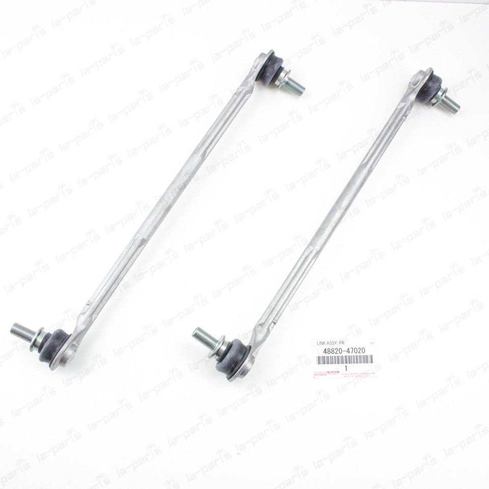 New Genuine Toyota 10-15 Prius Lexus CT200h Front Stabilizer Bar Link  Set of 2