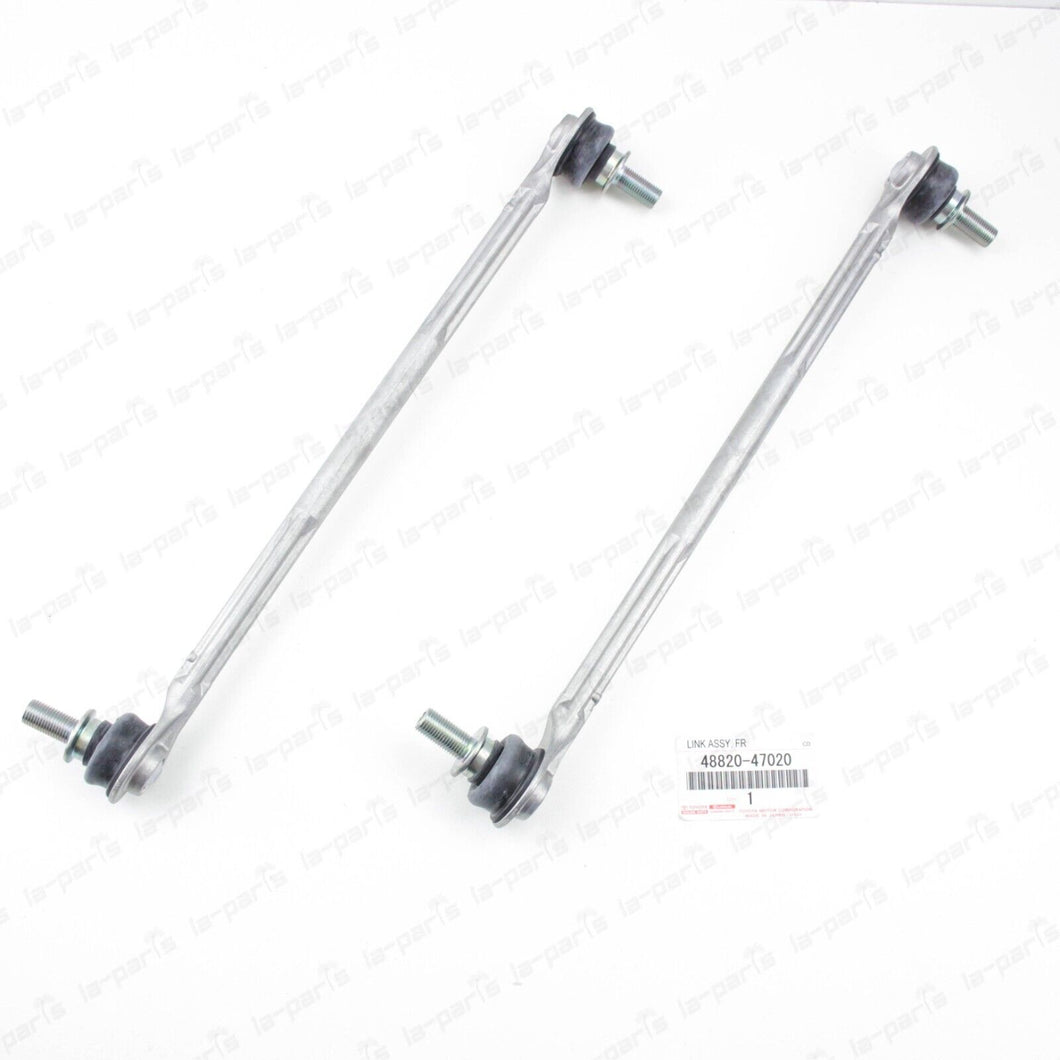 New Genuine Toyota 10-15 Prius Lexus CT200h Front Stabilizer Bar Link  Set of 2