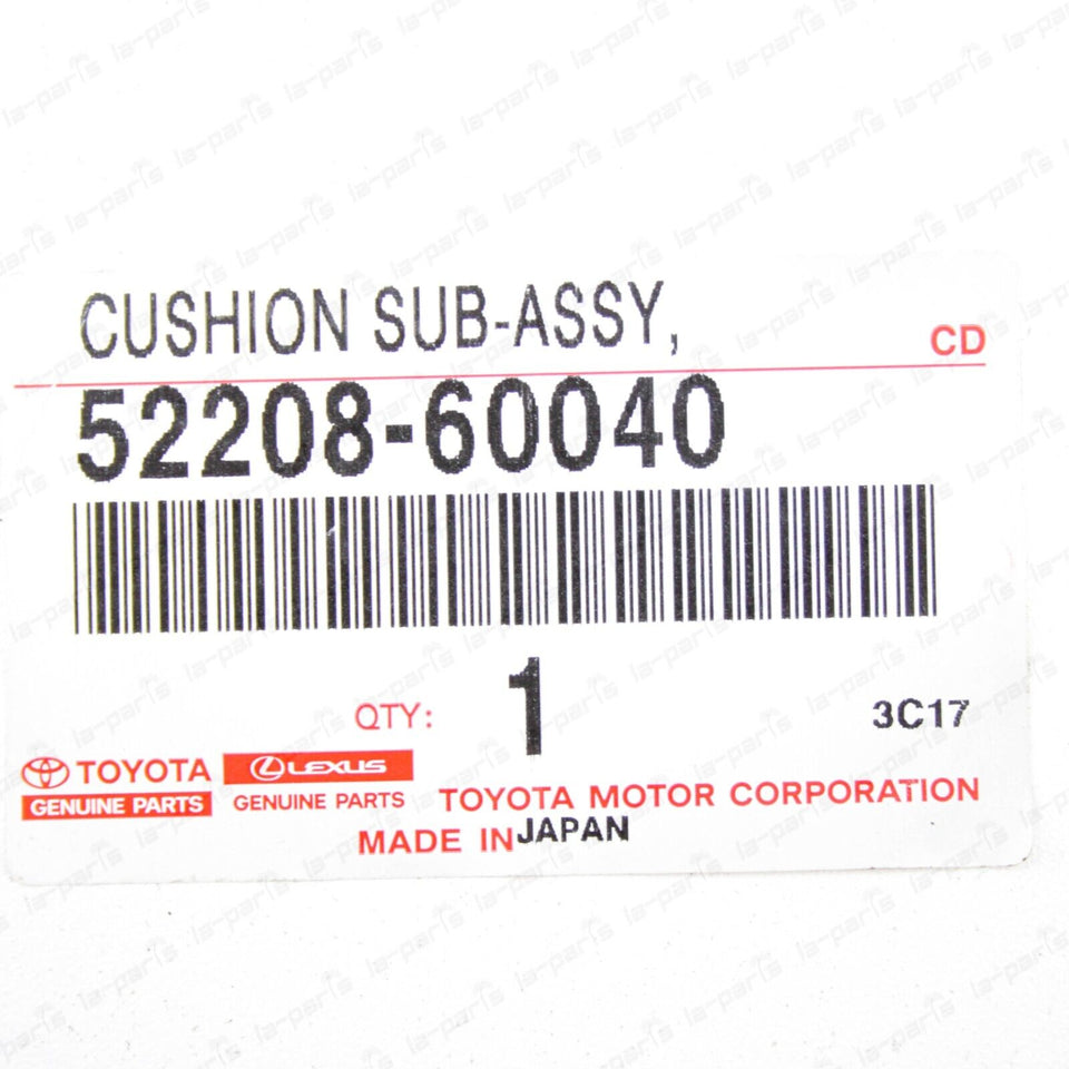 New Genuine Toyota LC100 LX470 Cab Mounting No.4 Lower Cushion 52208-60040