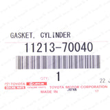 New Genuine Toyota Lexus IS200 300 1GFE Cylinder Head Cover Gasket 11213-70040