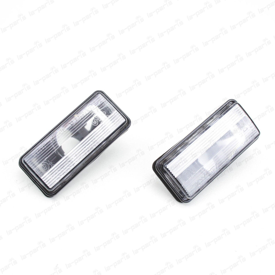 New Genuine Toyota Land Cruiser Gx470 Lx470  Rear License Plate Light Lens 2Pcs