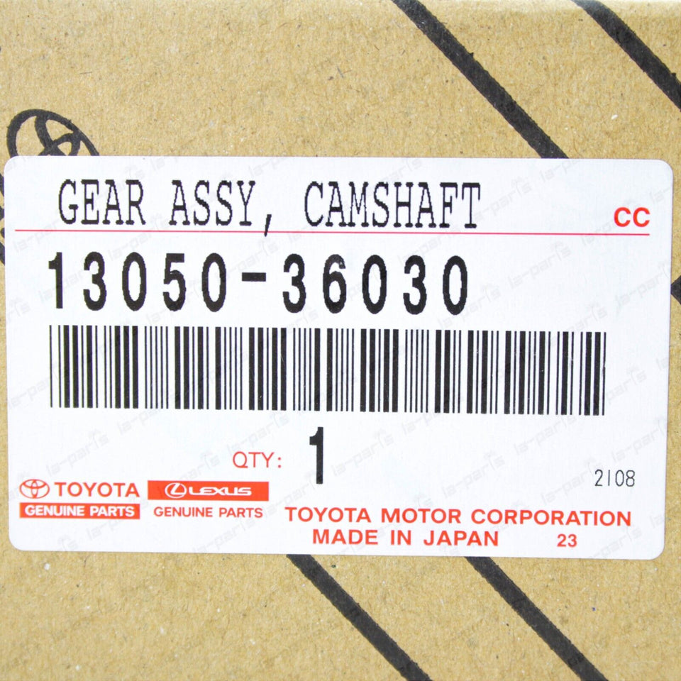 New Genuine Toyota 2.5L 4cyl 1ARFE 2ARFE Rh Side Cam VVTi Pulley 13050-36030