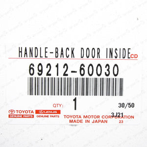 New Genuine Toyota LC 100 Lexus LX450 LX470 Back Door Tail Gate Inside Handle
