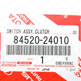 New Genuine Toyota T100 Lexus IS300 SC Clutch Starter Safety Switch 84520-24010