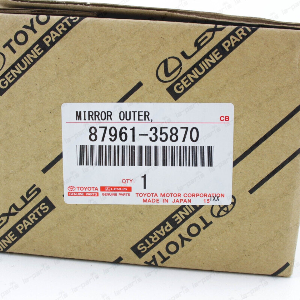 New Genuine For Toyota 07-14 Fj Cruiser Outer Left Driver Side Mirror Glass