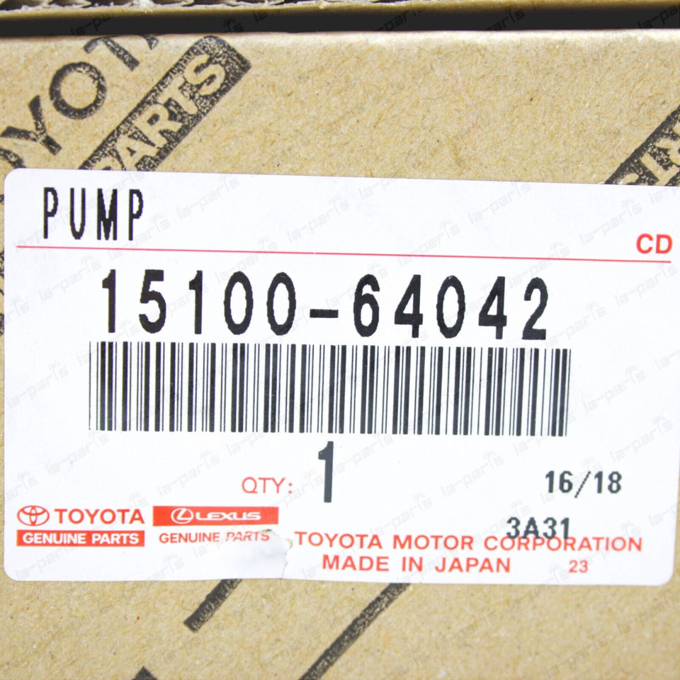 New Genuine OEM Toyota Oil Pump Assy 15100-64042