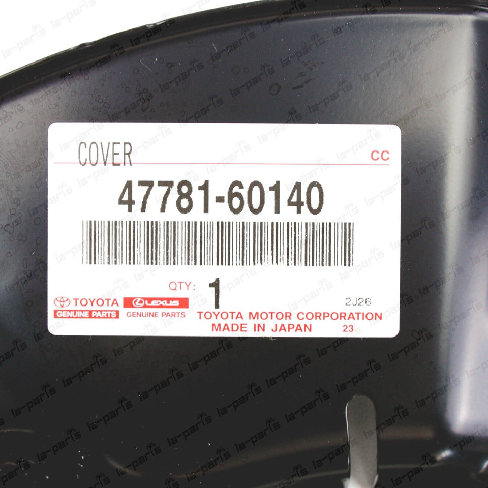 GENUINE TOYOTA 10-21 4RUNNER FRONT PASSENGER DISC BRAKE DUST COVER  47781-60140
