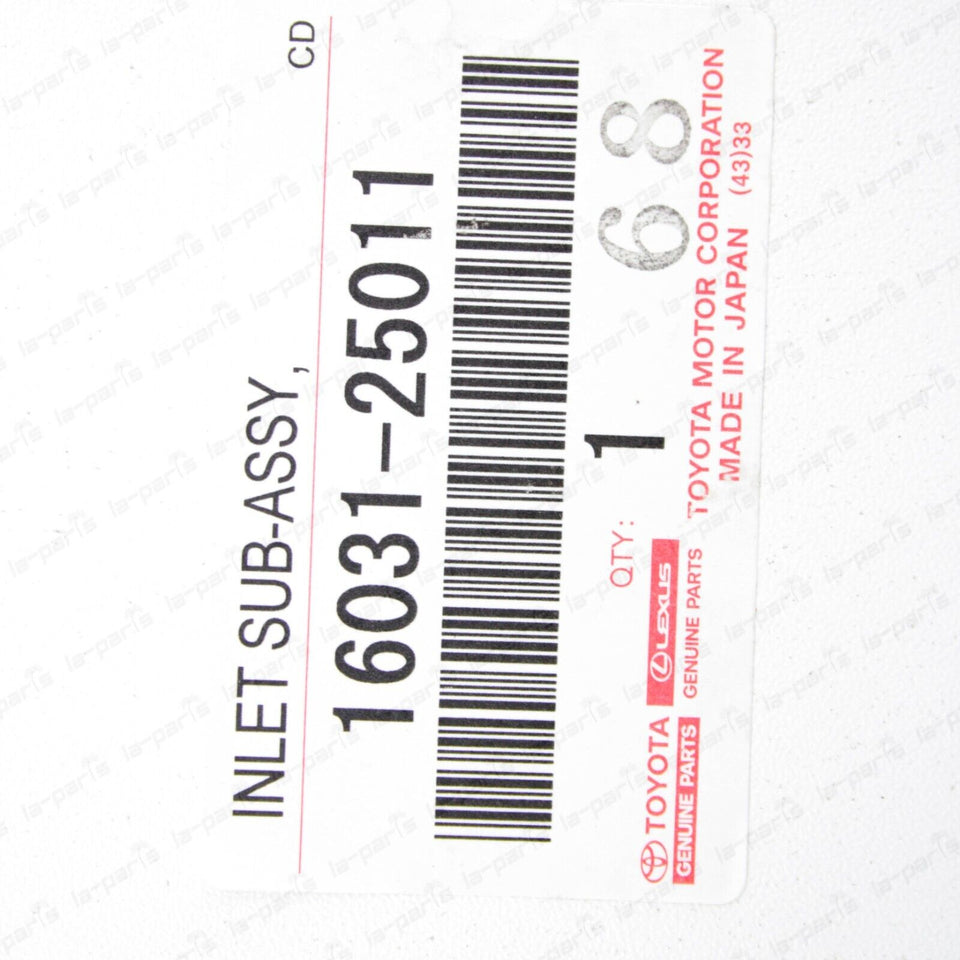 New Genuine Toyota RAV4 Camry Lexus ES300h Water Inlet Engine Coolant Thermostat