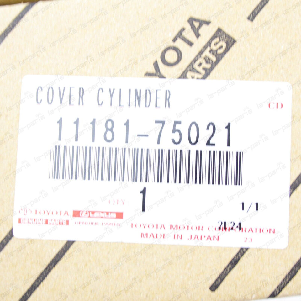 Genuine Toyota 96-01 4Runner T100 Tacoma 2RZFE 3RZFE Cylinder Head Rear Plate