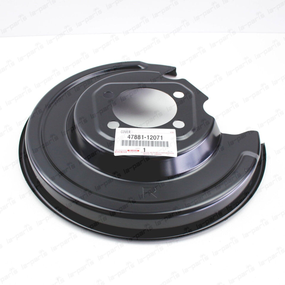 New Genuine OEM Toyota 10-15 Prius Rear Rh Disc Brake Dust Cover 47881-12071