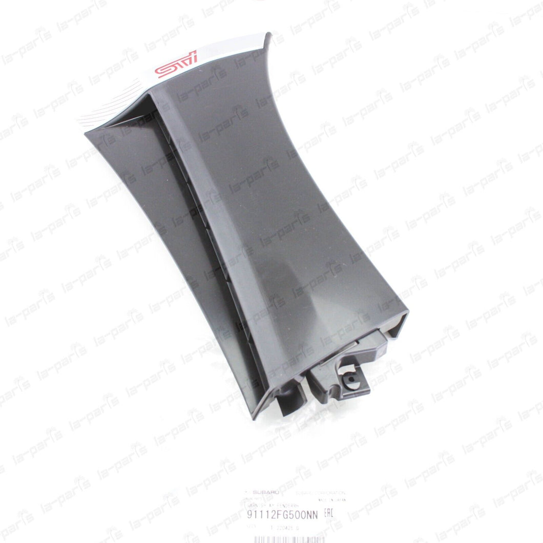 Genuine Subaru 11-14 Impreza WRX STi Right Fender Molding Garnish 91112FG500NN